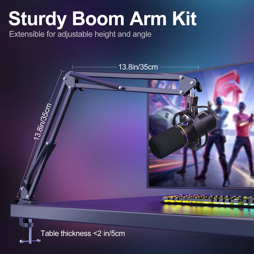 Dynamic Microphone Kit for Streaming