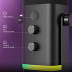 Microphone with Touch Mute Button