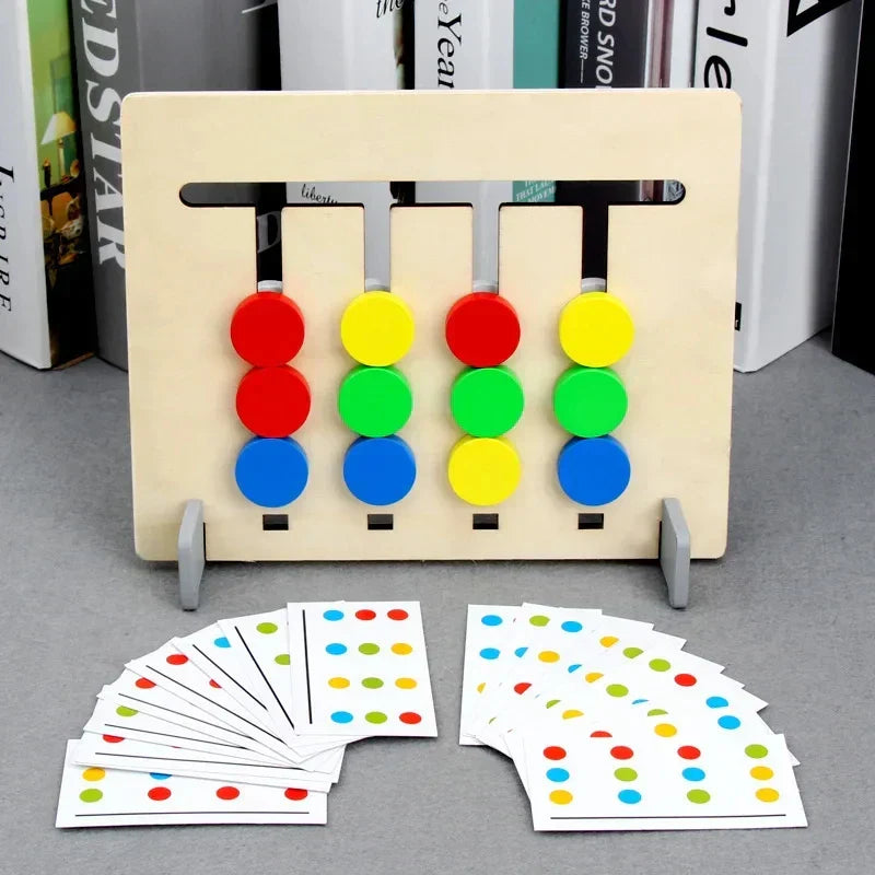 Wooden Toys Double-sided for Kids