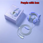 Cute Cat Ear Gaming Headphones