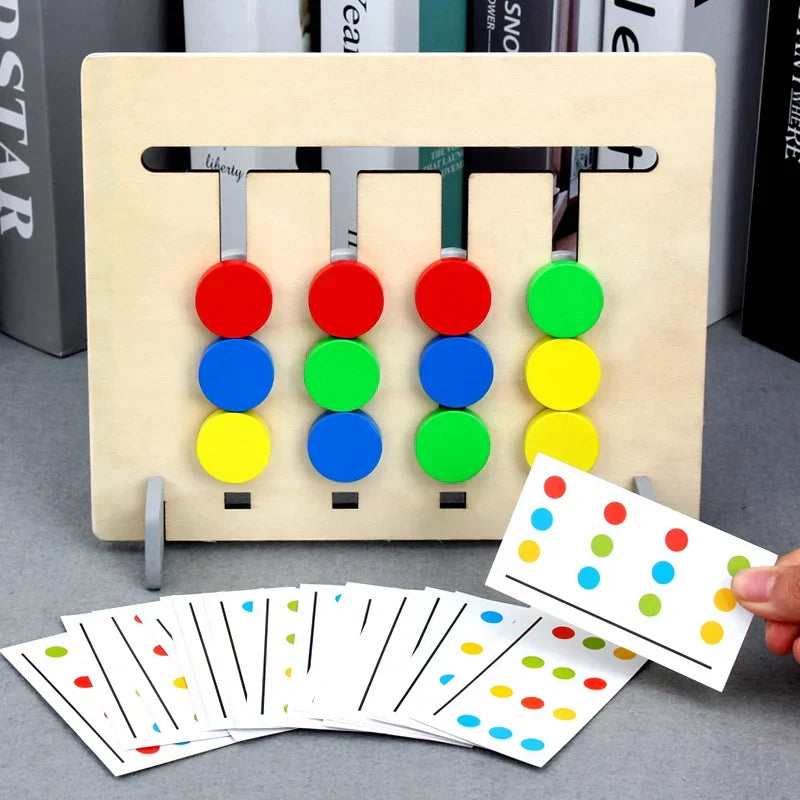 Wooden Toys Double-sided for Kids
