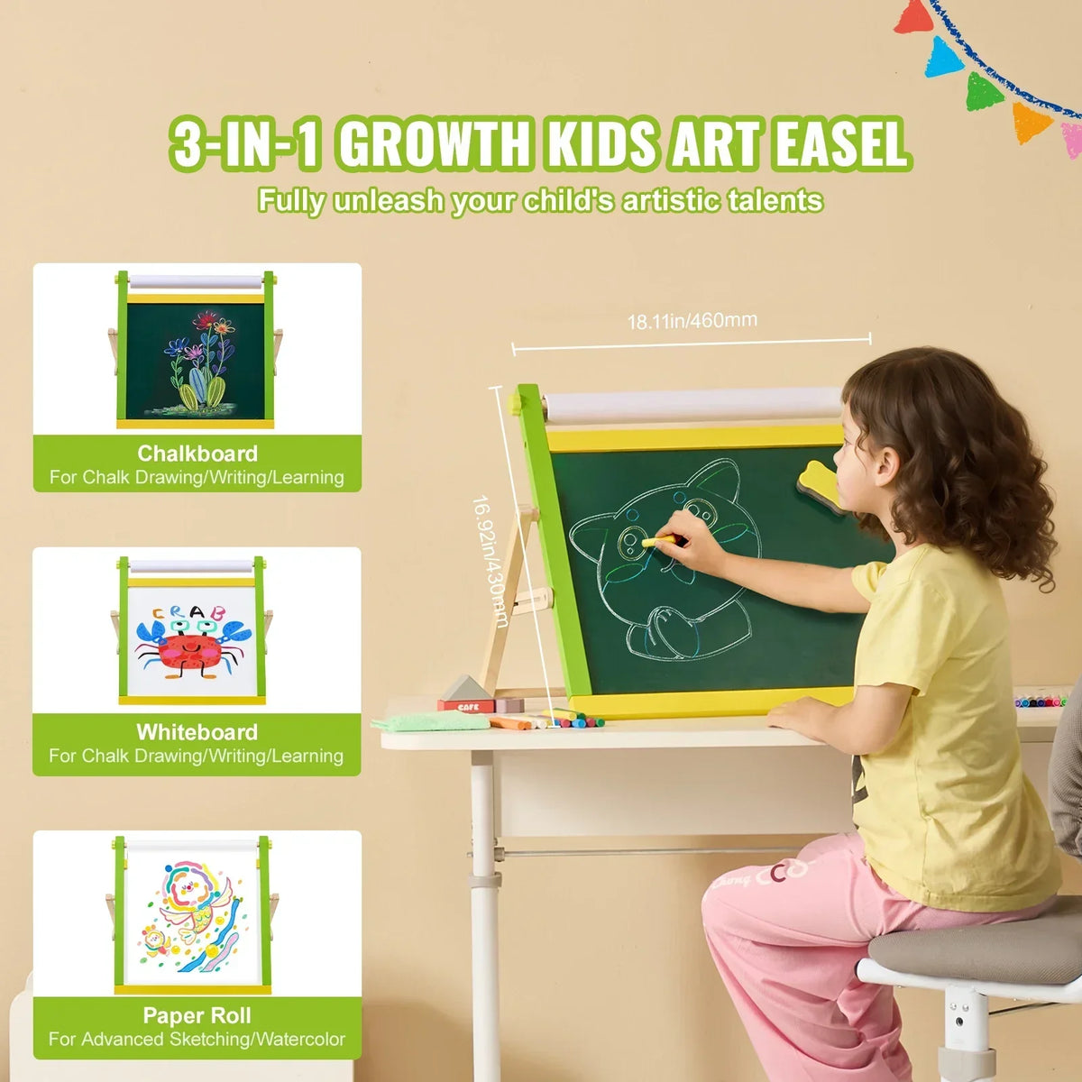 Children Magnetic Drawing Board