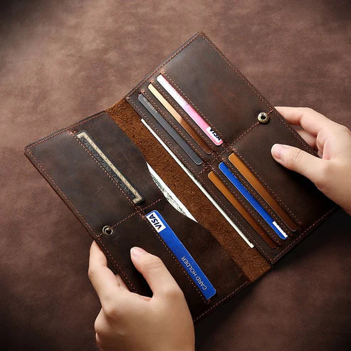 Horse Long Wallet Genuine Leather