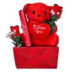 Rose Teddy Bear Valentine's Day